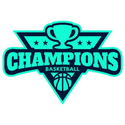 Champions Basketball League logo template 02 サムネイル